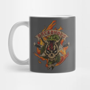 Dreadnoks Flaming Skull & Snake 1984 Mug